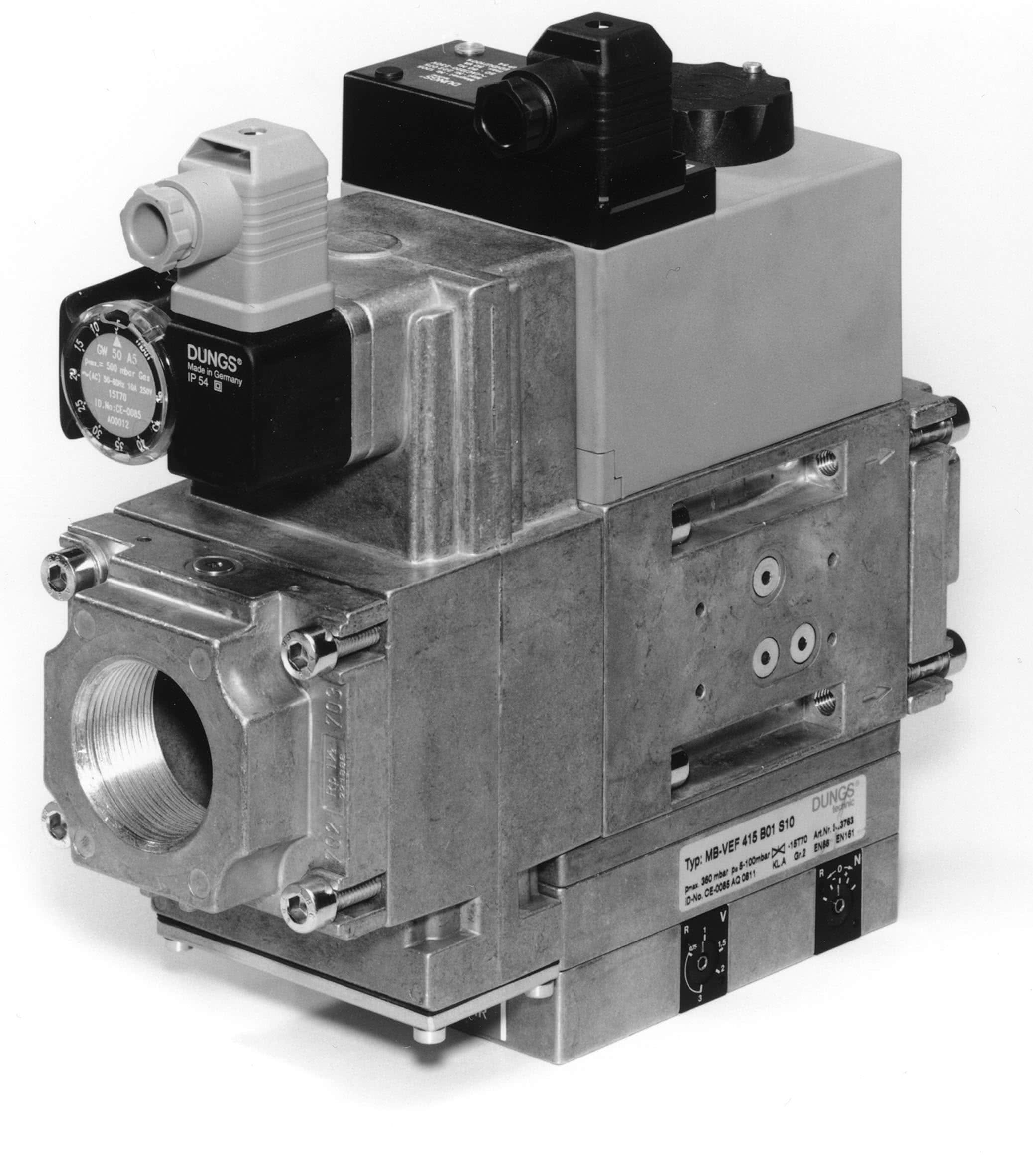 MB-VEF: GasMultiBloc® DUNGS (газовый мультиблок), бесступенчатый