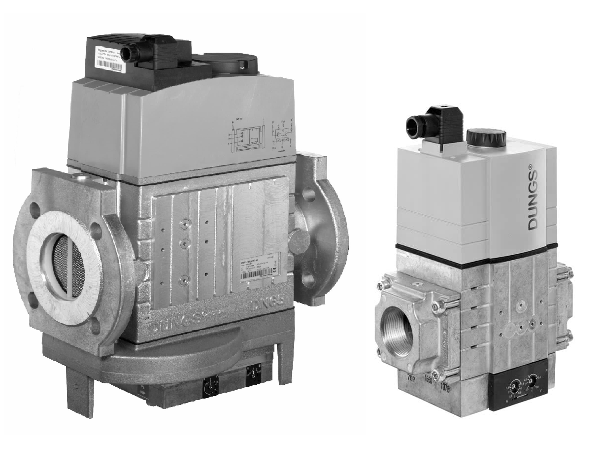 MBC-VEF: GasMultiBloc® DUNGS(газовый мультиблок), бесступенчатый